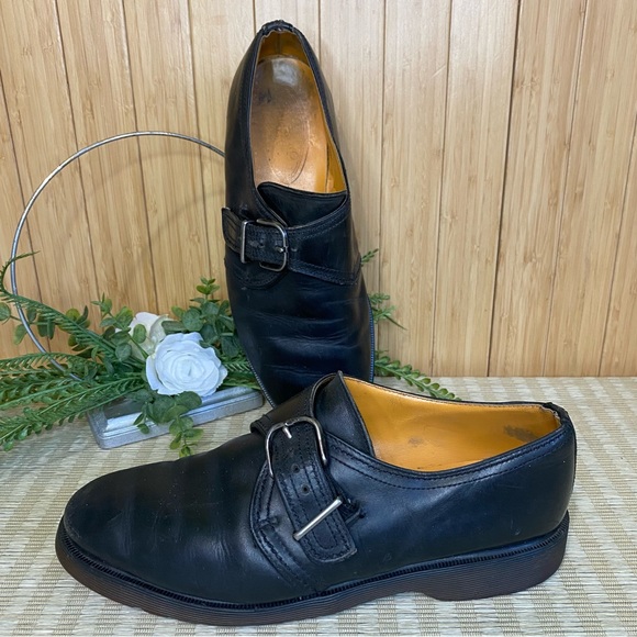 Dr. Martens Shoes Mens Vintage Dr Martens England Monk Strap Buckle